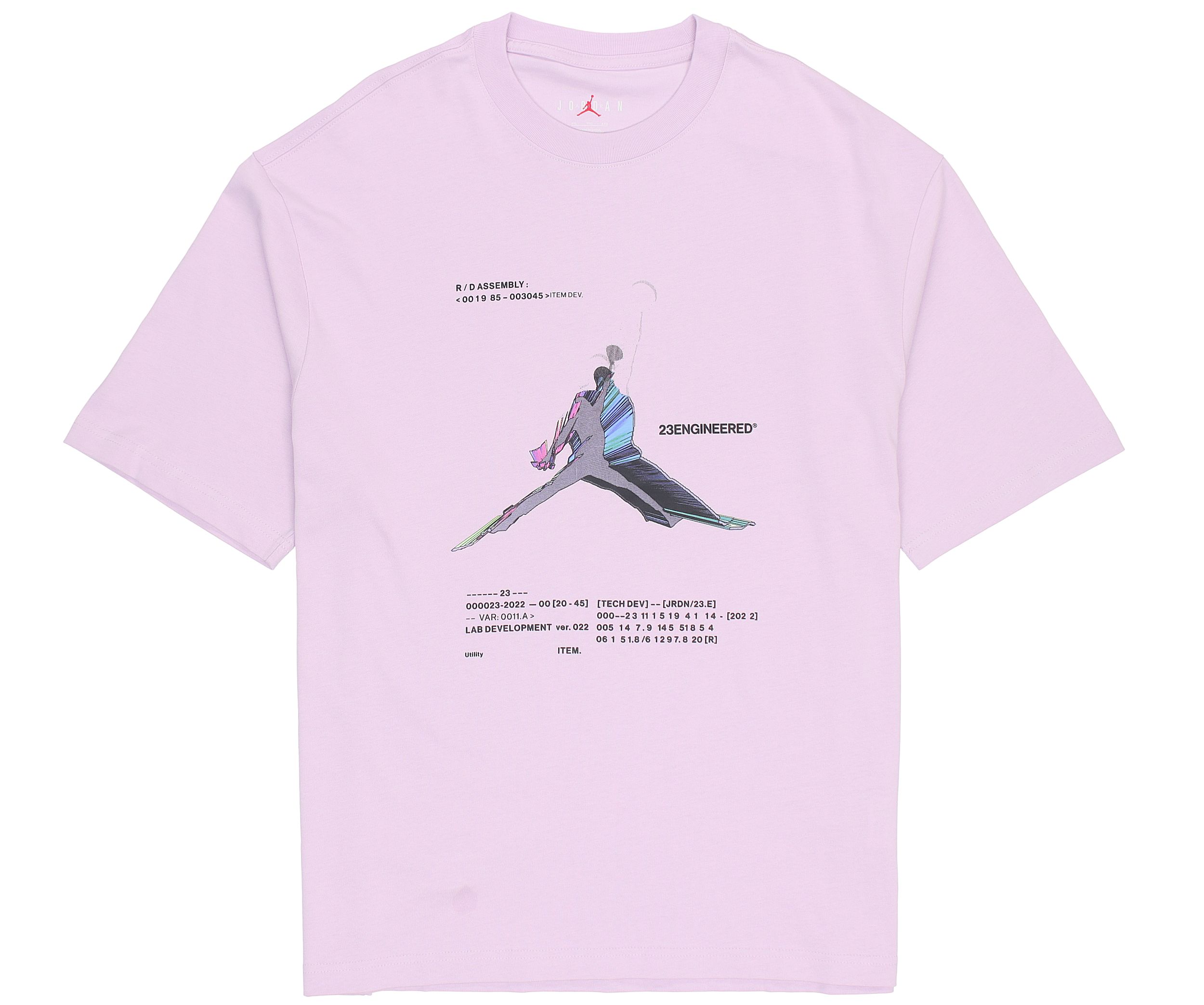 Мужская футболка Jordan Розово-фиолетовая DO8895-530 XL