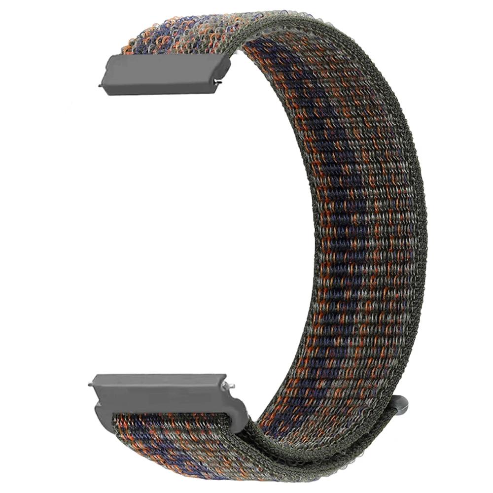 Nylon 20mm 22mm Strap For Huami Amazfit GTR/GTS/4/3/2 42mm 46mm Loop Band Amazfit BIP 5 U/S Balance/CHEETAH Breathable Bracelet