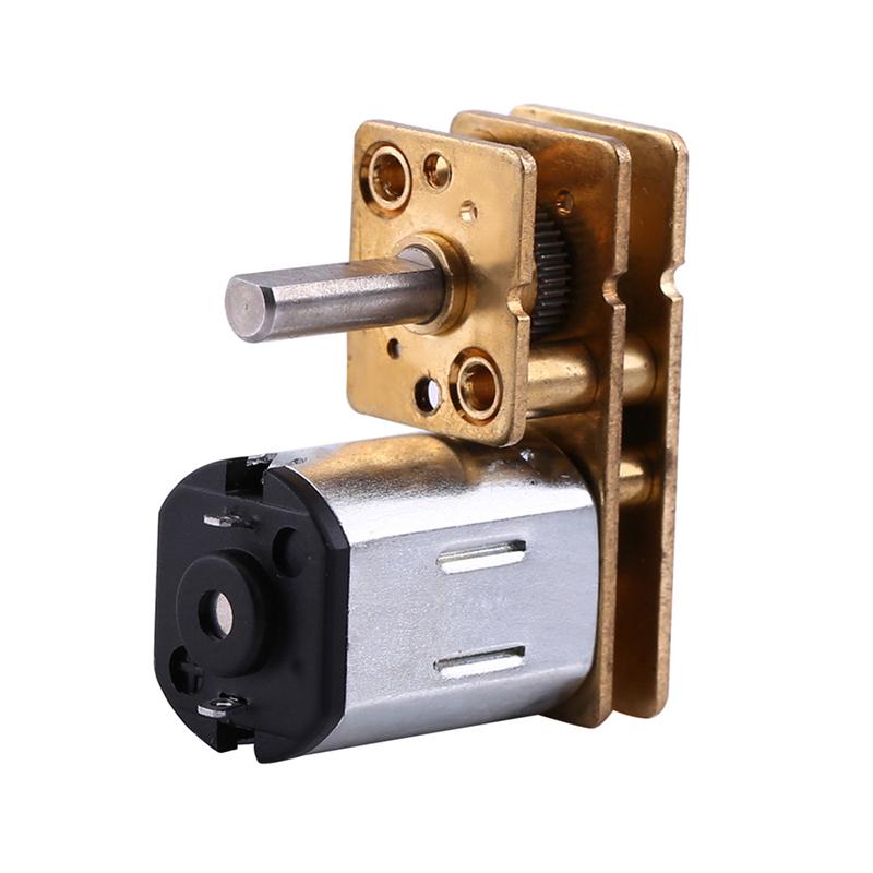 DC 6V Micro U-Typ Inversion Speed Reduction Gear Box Motor 100RPM