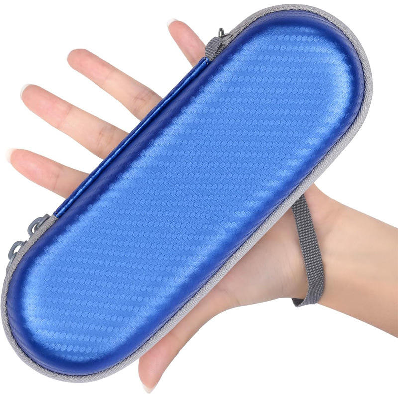 Portable Travel Toothbrush Case Protective Holder Toothbrush Case Charger Storage Box with Mesh Pocket