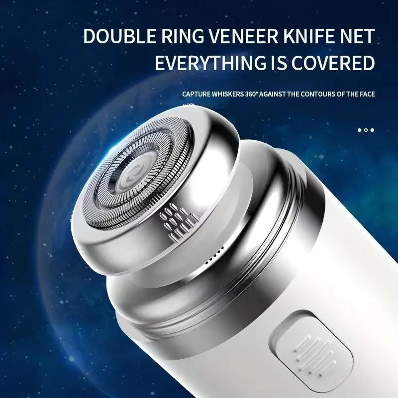 Mini Travel Electric Razor Nose Hair Trimmer USB Capsule Traveler Ultra Long Life Portable Powerful Quick Shave Silent Razor