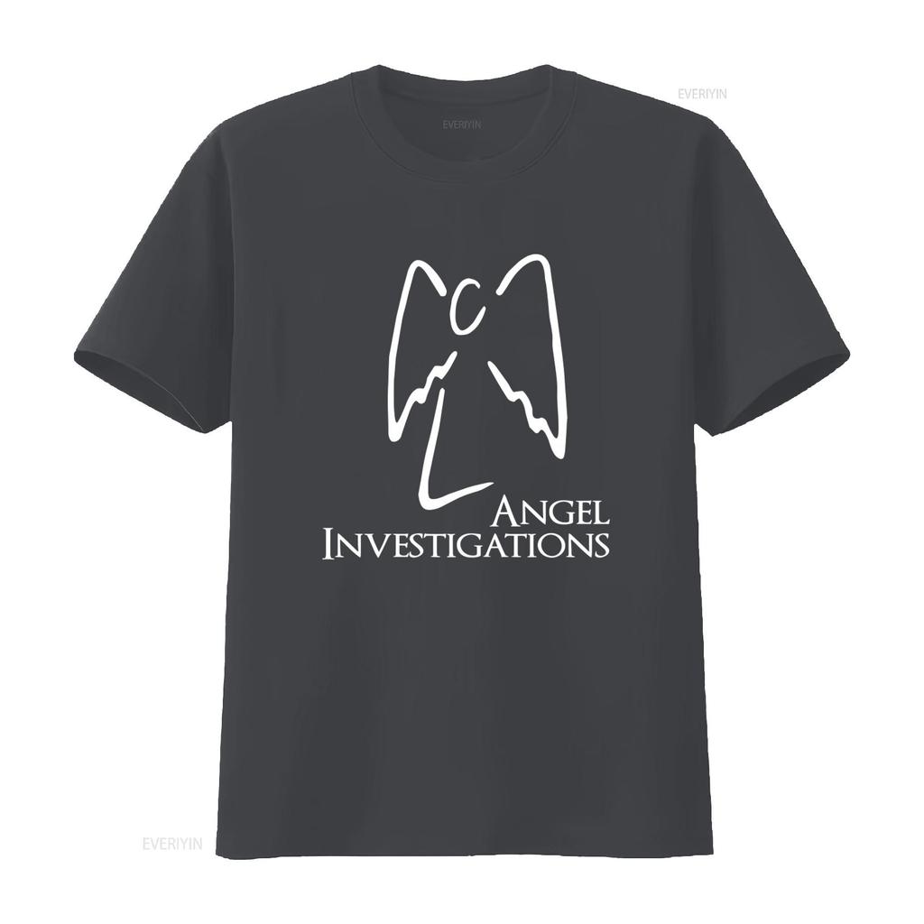 Angel Investigations T-Shirt Lustig Nerd Inspiriert von Buffy – Im Bann der Dämonen Perfektes TV-Geschenk vintage Gewaschen Mode Grafik