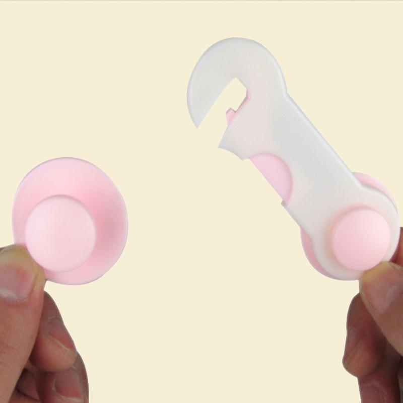 5pcs Child Safety Plastic Cabinet Lock Baby Protection From Children Safe Locks for Refrigerators Security Drawer Latches