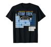 Star Trek Original Series Periodic Table Map Graphic T-Shirt