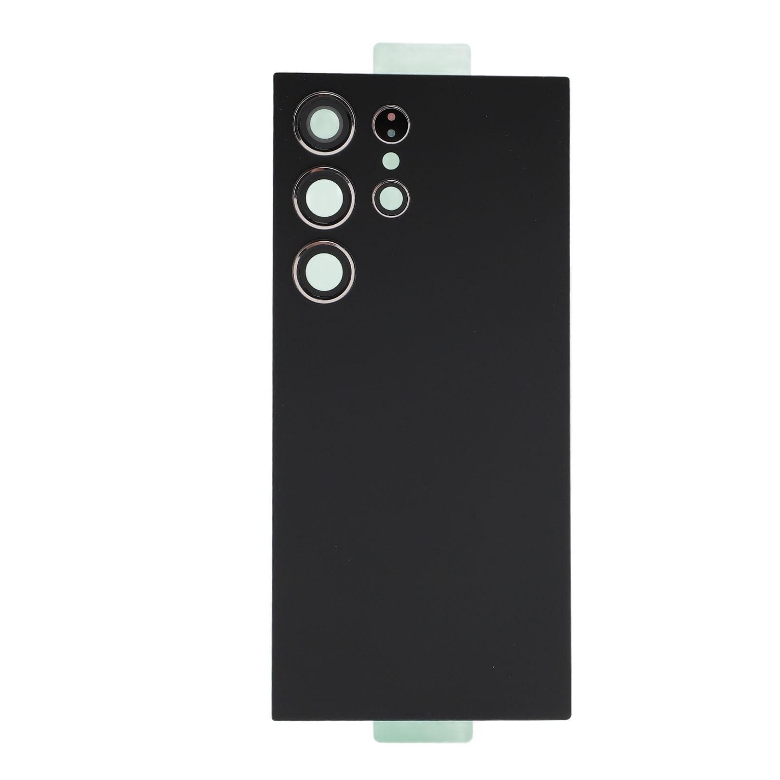 

Крышка заднего стекла для Galaxy S24 Ultra 5G Задняя крышка задней стеклянной двери с предустановленным чёрный