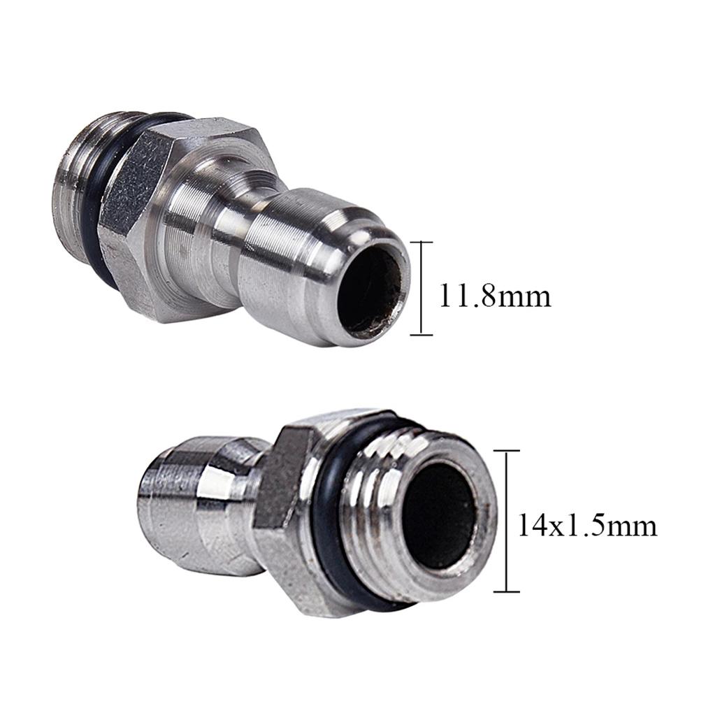 Pack of 2 M14 To 1 4 Inch Adapter Quick Connection Connector Accessory