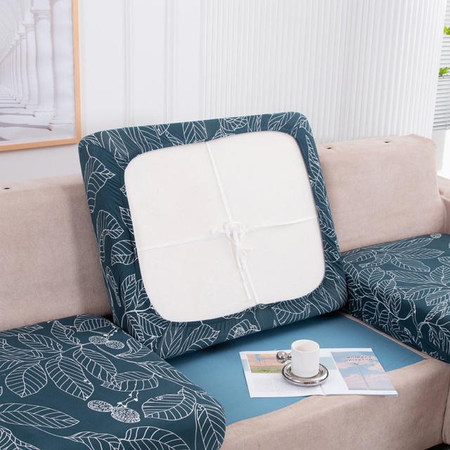 Stretch Printed Sofa Soft Cushion Cover Anti -Dirty Home Decor Washable Design Settee Cover Sets For Pets Kids Living Room Furniture Couch Case