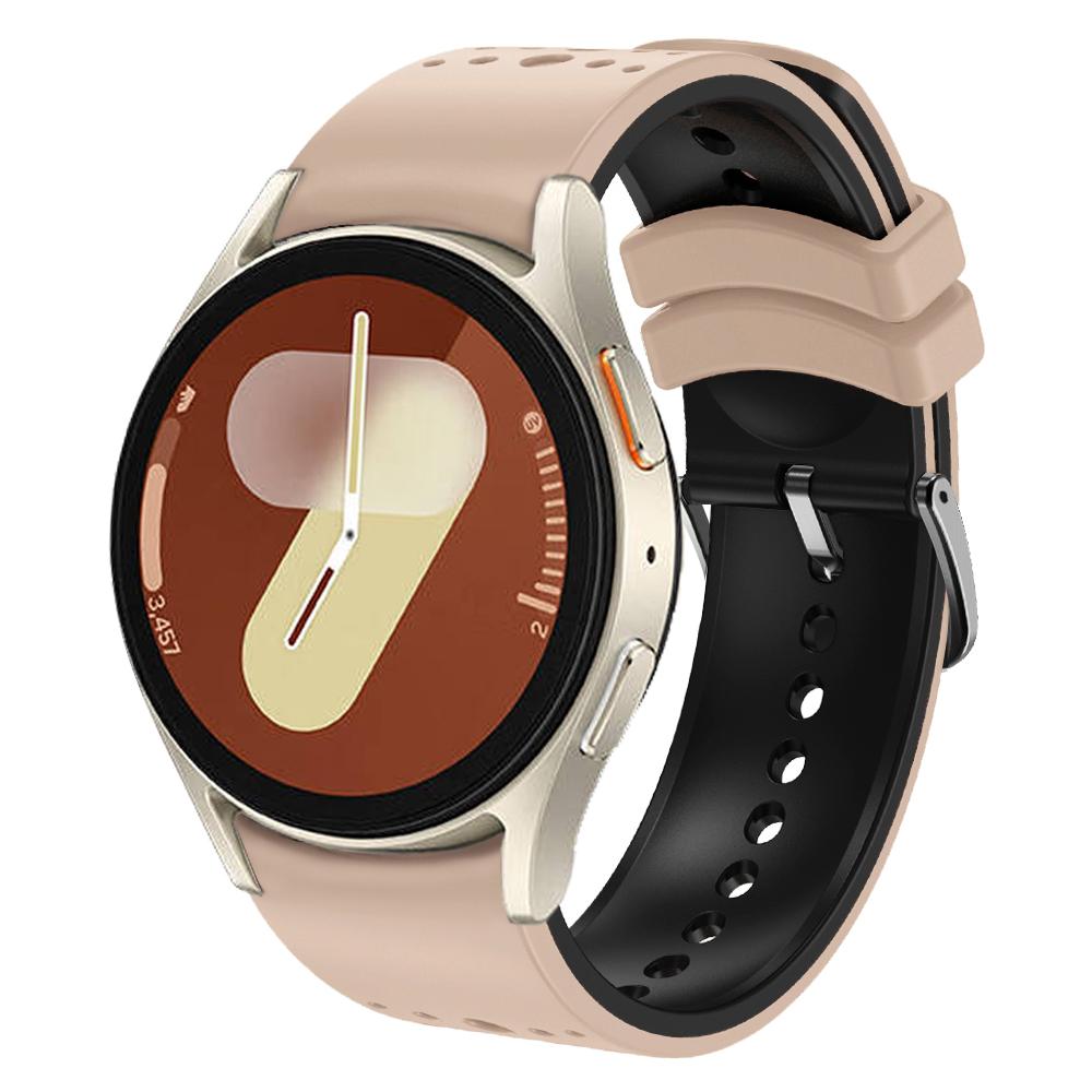 Strap For Samsung Galaxy Watch 7 40MM 44MM LTE Silicone Wristband Bracelet Galaxy 4 5 6 Cassic 43 47mm 42 46mm Correa