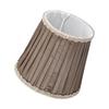 Cloth Lampshade Interventional Modern Decorative Fabric Table Lamp Cover for E14 BulbsCoffee