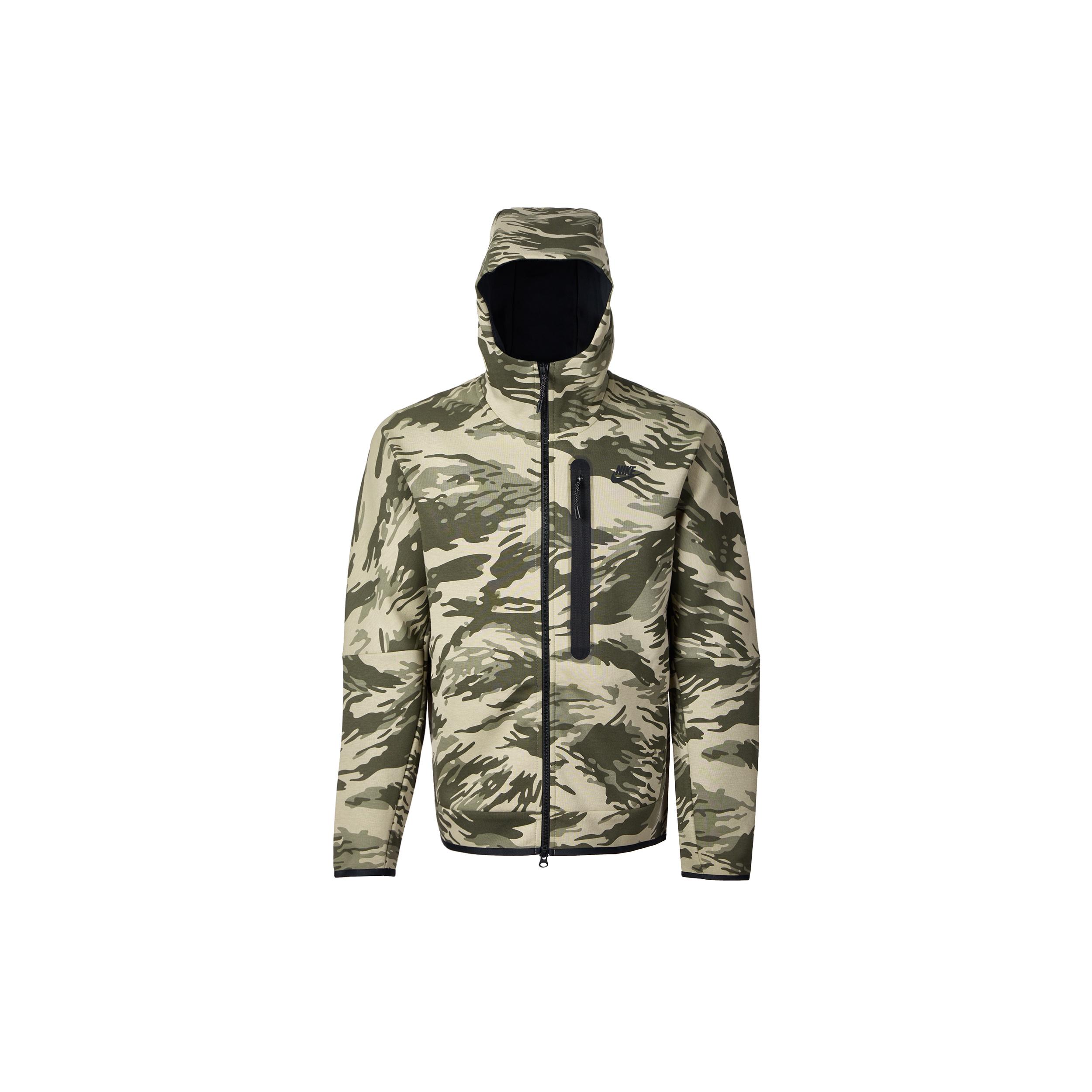 Nike Sportswear Tech Fleece Hoodie Men s Stone CU4492-342 L