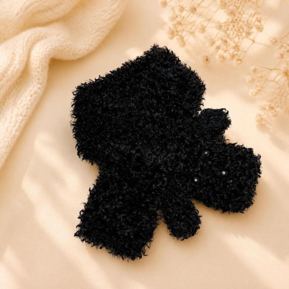Faux Rabbit Fur Women's Winter Scarf Curly Texture Fashion Neck Scarf  Winter Outfit Styling