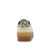 Adidas Gazelle Bold Cheetah Stripes Women Sneakers Tan Cream-White Core-Black JI1370