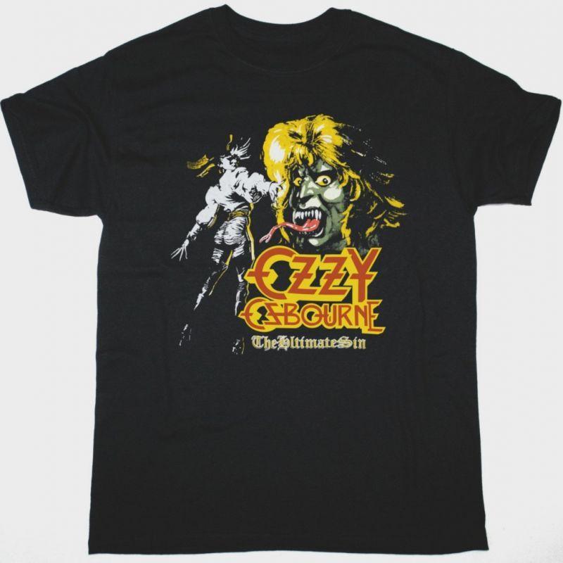 OZZY OSBOURNE THE ULTIMATE SIN PROMO NEW BLACK Unisex T-Shirt XXXXL