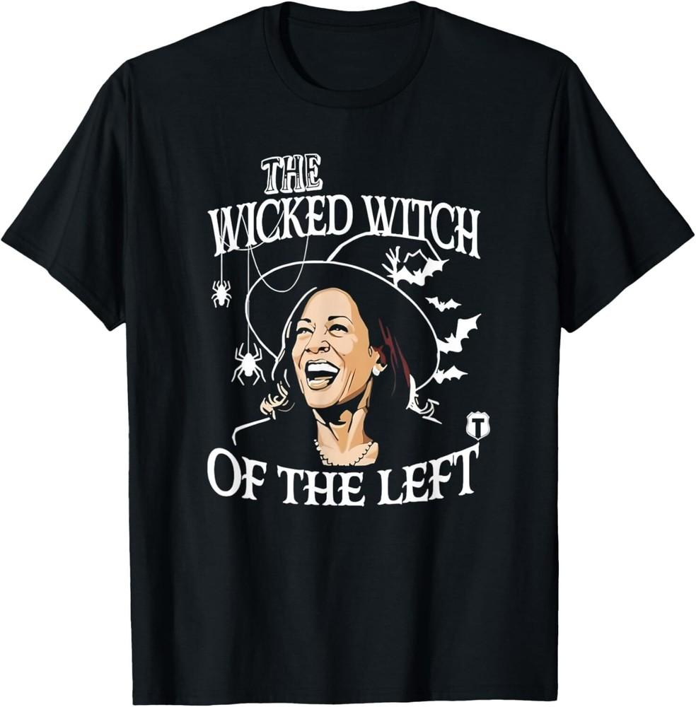 

Kamala Harris – The Wicked Witch of the Left Halloween Tee T-Shirt Unisex T-Shirt XL