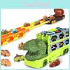 Dinosaur Race Track Toy With Alloy Cars And Launching For Kids Ages 3 And Up