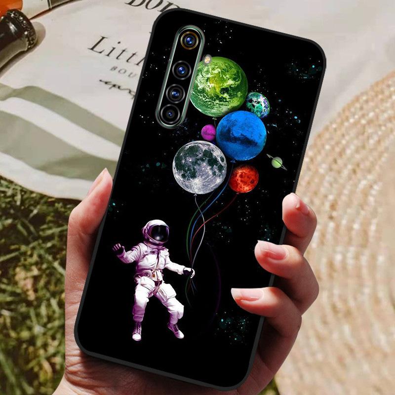 Per Custodia Realme 6 Custodia Realme 6 Pro Custodia Realmi 6s 6i Cover Posteriore Morbida in Silicone TPU per OPPO Realme6 6Pro Realme6Pro 6i Custodia