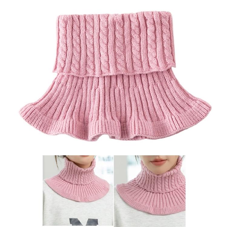 Fashion Neck Scarf Soft Yarn Stretchy Design Knitted Neck Wrap Winter Neck Protections For Women and Girls