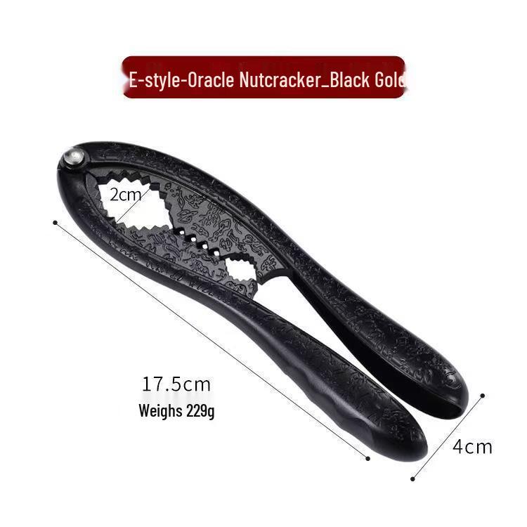 Multifunctional Nut Sheller Tool: Hickory, Hazelnut, Walnut & Chestnut Cracker Pliers.