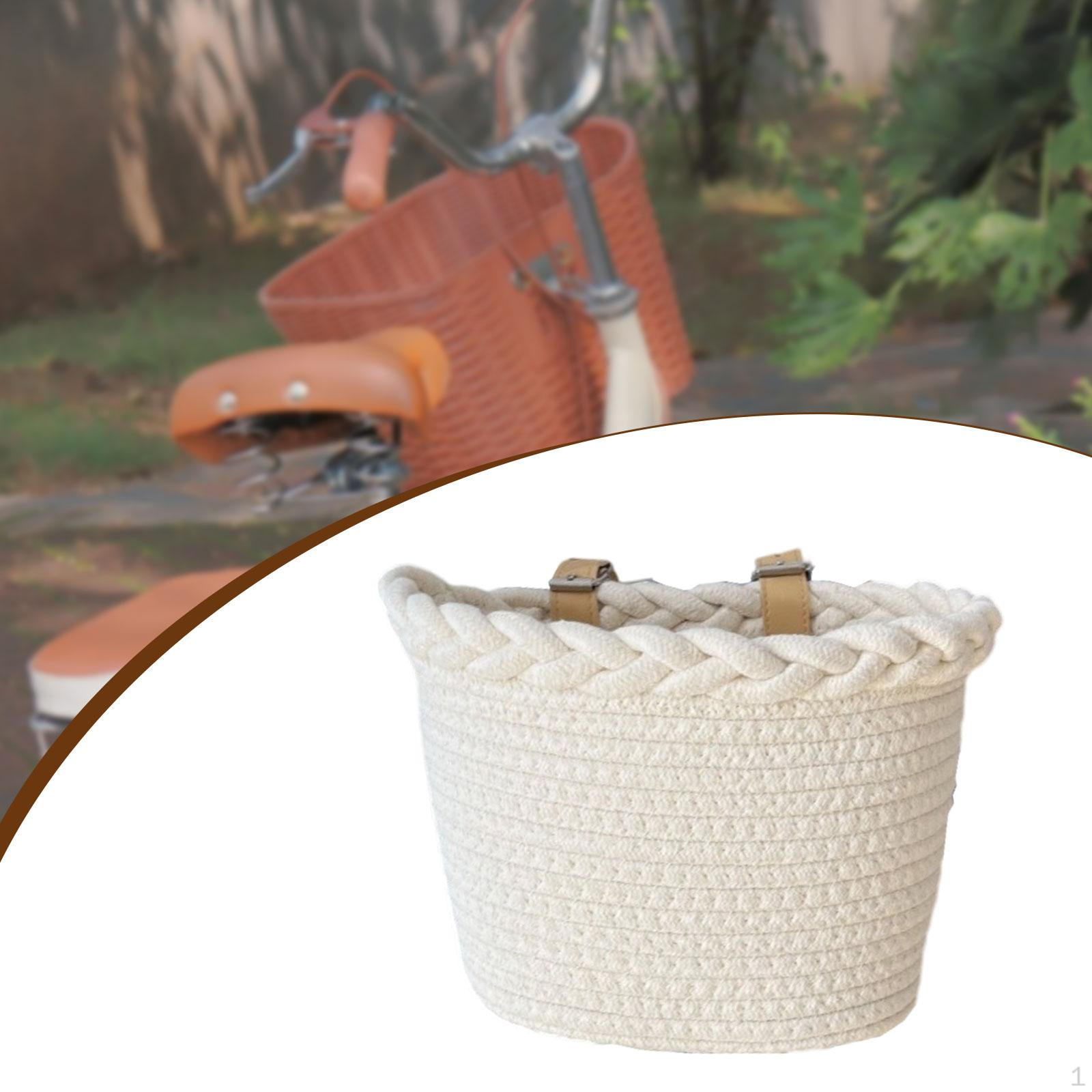 

Kids Bike Basket Bicycle Multifunction Portable Accessories,Decor,Cargo Rack Bag,Carrier белый