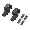 2Pcs Nozzle Wiper Fit for Bambu Lab P2S 3D Printer Aluminum Alloy Base 4Pcs Silicone Brushes High Temperature Resisting