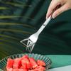 Wassermelonen-Schneidegabel-Schneider zum Schneiden und sofortigen Essen