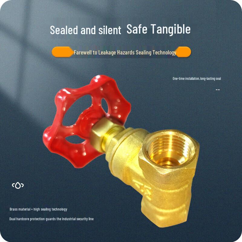 ZHONGYUROPENETBELT Brass Internal Thread Water Gate Valve