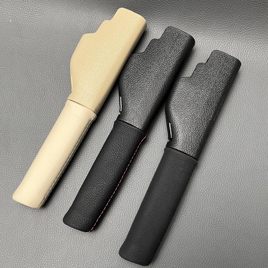Leather Hand Parking Brake Handle Cover For VW Jetta GLI Golf 5 6 Rabbit GTI MK5 6 EOS 1K0711461A 1KD 711 461 A