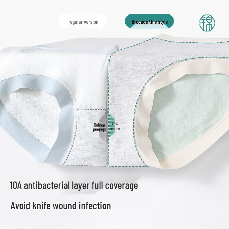 Jindu Post-Cesarean High-Waist Antibacterial Briefs