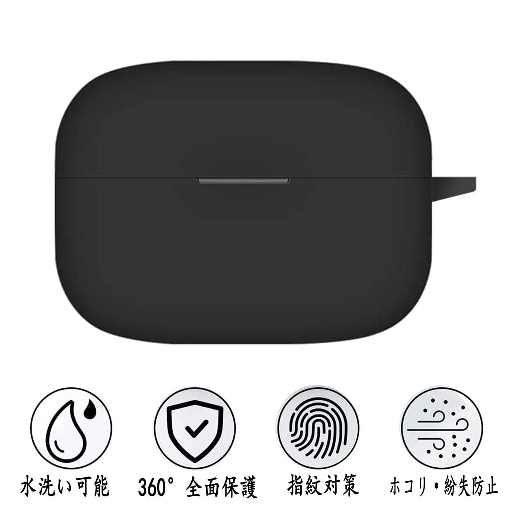 ANYOI Sony LinkBuds S Silicone Charging Drop Carabiner Lost Storage Linkbuds S Protective Case WF-LS900N Case, Material, Compatible, Waterproof,