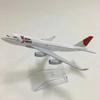 Display Model Aircraft Model JAPAN Airlines B747 16CM 1:400 Scale Japan 747 Alloy Metal With Aircraft Stand Collectible Gift