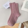 1 Pair Thicker Warm Cashmere Wool Socks Comfortable Wool Socks Thermal Crew Socks  Women Girls