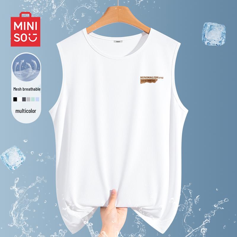 MINISO Men s Quick-Dry Sleeveless Sport Vest XL