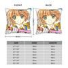 Cardcaptor Sakura Pillowcase Polyester Cushion Cover Gift Anime Cartoon Throw Pillow Case Cover Home Square 40*40cm