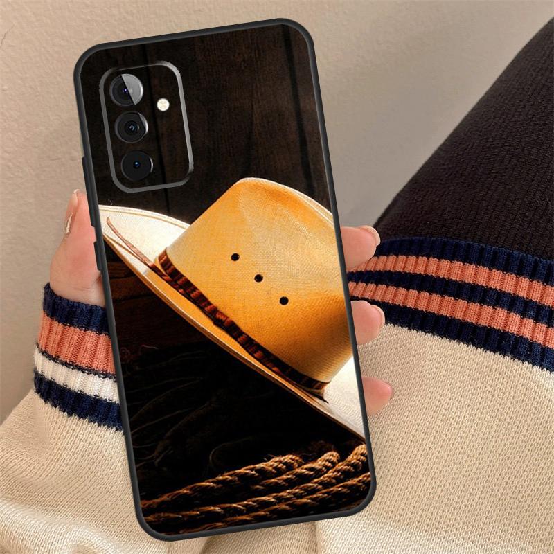 

Cowboy Cowgirl Boots Hat Case For Samsung Galaxy A35 A55 A06 A16 A26 A36 A56 A53 A32 A52 A33 A13 A14 A34 A54 A17 A15 Samsung A53 5G
