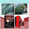 Homonth Windshield Film Cleaner Set With Powerful Stain Removing Solution And Brush For Auto Glass Care