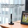 Sleek & Compacts TV Antenna Advanced 4K 1080P TV Antenna Better Digital Reception Space Saving Design Enhanced Signal