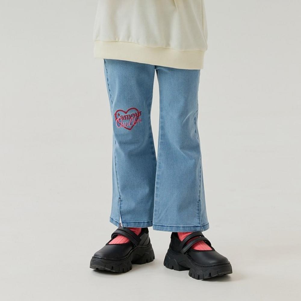 

Oliven Embroidery Point Denim Pants Blue Blue/110