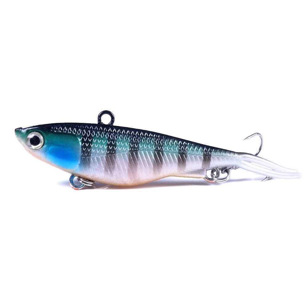 

Lure baitVIBPewter Fish9.5cm20g6No. Hook Winter Fishing Special Freshwater Sea Fishing Universal 9.5CM-20G-6
