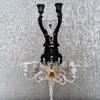 Cow Head Candle Holder Resin Art Decor Home Garden Ornament Creative Figurine