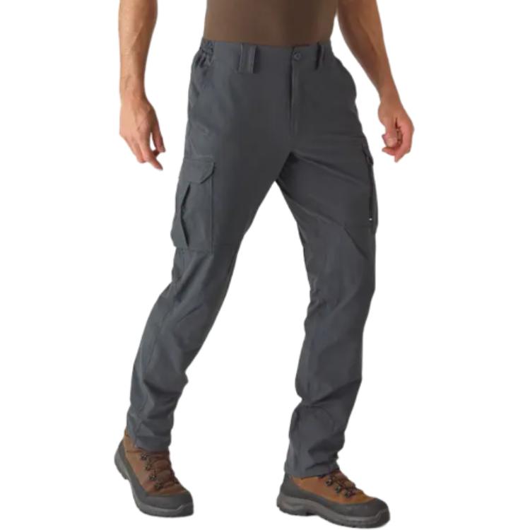 DECATHLON SOLOGNAC 500 Series Solid Color Fashionable Abrasion Resistant Versatile Cargo Pants Men's Carbon Grey