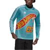 adidas Originals X Hot Wheels X Sean Wotherspoon Co-Branded Long Sleeve T-Shirt Men Tops Blue HT6581
