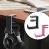Headphone Stand Holder Adjustable Rotating Bracket for Headset Hook Hanger Earphone Rack Space Saving Accessories