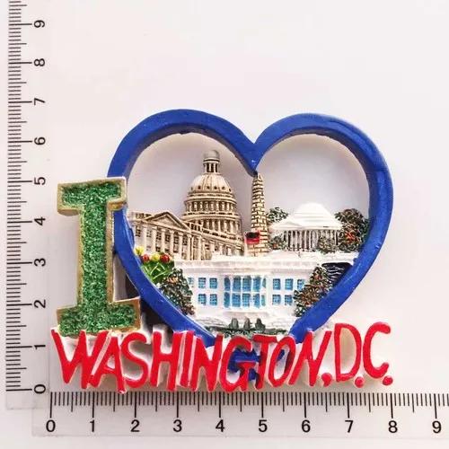 USA fridge magnets Washington D.C. cultural landscape tourist souvenirs hand-painted magnetic refrigerator sticker collection