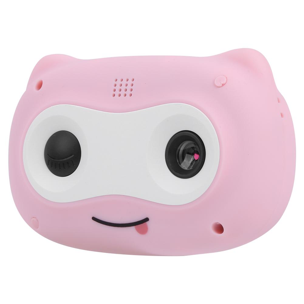 X11 Children Camera High Definition Digital ABS Baby Toy Mini SLR  Photos Videos GamesPink