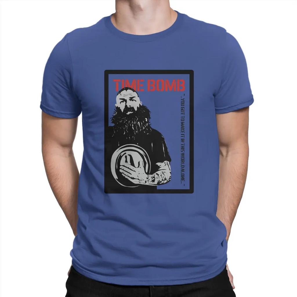 T-Shirt Time Bomb Vintage Pure Cotton Tee Shirt Short Sleeve Tim Timebomb T Shirts Crew Neck Clothing Gift Idea Unisex