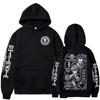 Anime Death Note Light Yagami & Ryuk Unisex Fashion Long Sleeve Loose Hoodie Streetwear Women And Men Hoodies