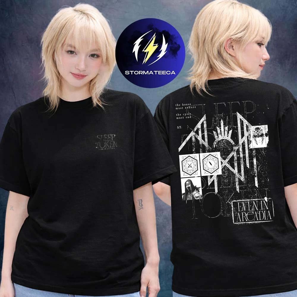 Sleep Token x Merch Jungle Even In Arcadia Mono Layered Unisex T-Shirt S