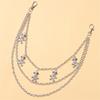 Punk Style Skull Jeans Chain Skull Charm Edgy Gothic Metal Waist Accessory For Women Girls