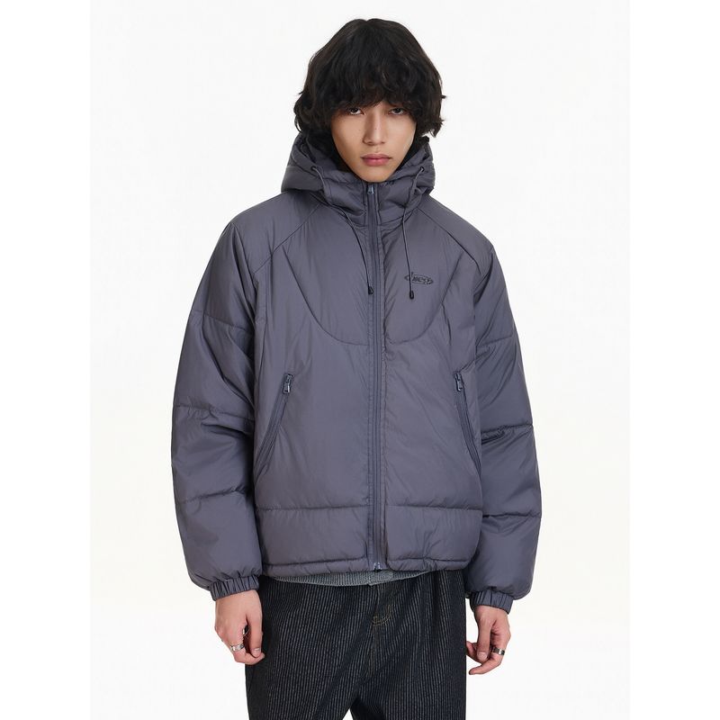 Blaexit Outdoor Three-Proof 2025 New down Cotton Jacket Winter Coat Men's Fleece-Lined Thickened Warm Cotton Clothing