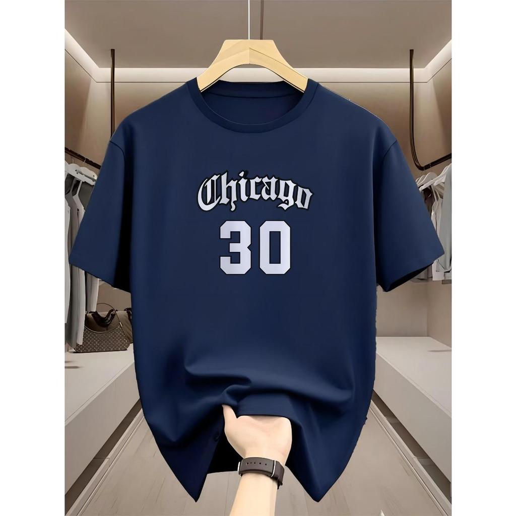 New summer short sleeved T-shirt with fashionable printed design